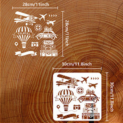 PET Hollow Out Drawing Painting Stencils&nbsp;DIY-WH0391-0127