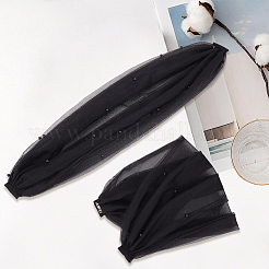 1 Pair Polyester Lace Tippet&nbsp;AJEW-GF0015-28B