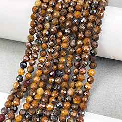 Natural Tiger Eye Beads Strands&nbsp;G-M399-03C-01