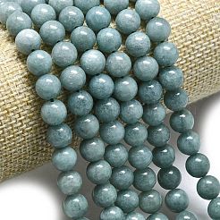 Natural Malaysia Jade Beads Strands&nbsp;G-L645-A01-12mm-12