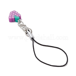 Handmade Polymer Clay Mobile Straps&nbsp;HJEW-JM01077