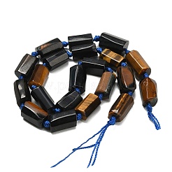 Dyed Natural Blue Tiger Eye Beads Strands&nbsp;GG-CBA295D-01