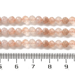 Natural Sunstone Beads Strands&nbsp;G-B074-B03-03