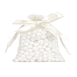 10Pcs Rectangle Organza Drawstring Bags&nbsp;OP-LP0001-03
