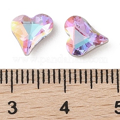 Glass Rhinestone Cabochons&nbsp;RGLA-L029-07B-VLLA