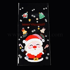 Christmas Theme Self-adhesive Plastic Bakeware Bag&nbsp;ABAG-F006-03