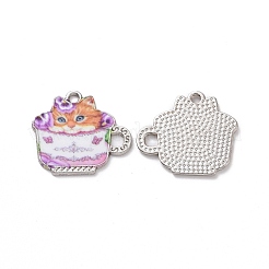 Alloy Enamel Pendants&nbsp;ENAM-A139-02P
