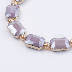 Opaque Glass Beads Strands&nbsp;EGLA-P040-A06