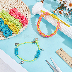 16M 4 Colors Braided Nylon Cord&nbsp;NWIR-PH0002-42