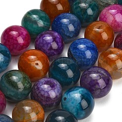 Natural Dragon Veins Agate Beads Strands&nbsp;GG-L001-L01-02A
