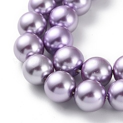 Eco-Friendly Grade A Glass Pearl Beads&nbsp;HY-XCP0001-15