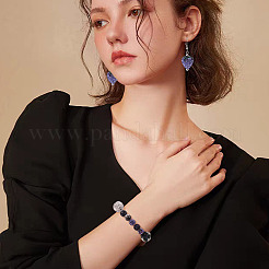 9 Styles Handmade Polymer with Rhinestone Clay Beads&nbsp;CLAY-BT0001-07