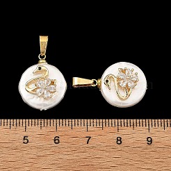 Shell Pearl Pendants&nbsp;PALLOY-JF05956-01