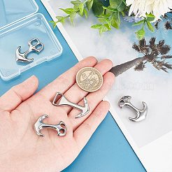 6Pcs 3 Styles 304 Stainless Steel Hook Clasps&nbsp;STAS-SC0004-36