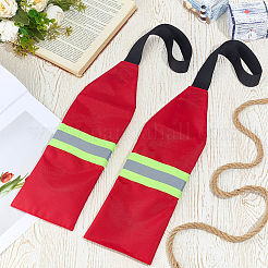 2Pcs Oxford Fabric Reflective Safety Flag for Kayaks&nbsp;AJEW-GF0014-19B
