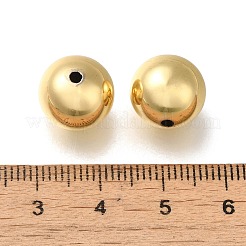 Rack Plating Brass Beads&nbsp;KK-K373-08F-G