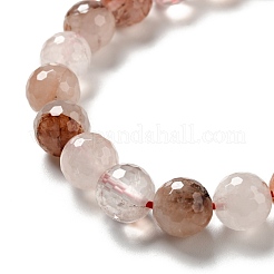 Natural Hematoid Quartz/Ferruginous Quartz Beads Strands&nbsp;G-E571-33C