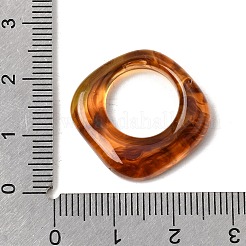 Transparent Resin Pendants&nbsp;LS-FIND-H021-02A
