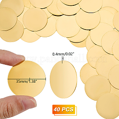 40Pcs Brass Sheet&nbsp;FIND-GA0003-71