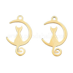 Ion Plating(IP) 201 Stainless Steel Pendants&nbsp;STAS-N098-081LG