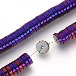 Electroplate Non-magnetic Synthetic Hematite Beads Spacers Strands&nbsp;G-Q486-74