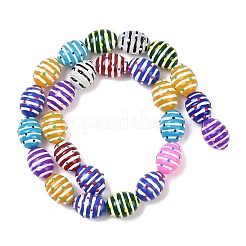 Glass Imitation Jade Beads&nbsp;GLAA-L051-02