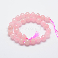 Natural Rose Quartz Bead Strands&nbsp;X-G-G664-01