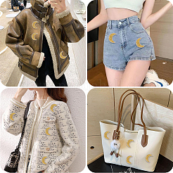 Resin Rhinestone Hotfix Rhinestone Iron on/Sew on Cloth Patches&nbsp;DIY-WH20063-030F