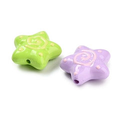 Baking Paint Opaque Acrylic Beads&nbsp;SACR-P035-08