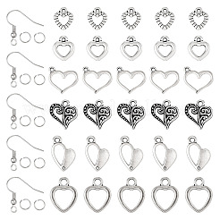 DIY Heart Earring Making Kit&nbsp;DIY-TA0005-40