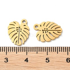 Ion Plating(IP) 304 Stainless Steel Charms&nbsp;STAS-Q303-12G