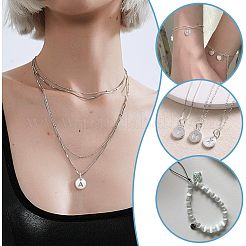 2Pcs 925 Sterling Silver Hollow Flat Round Charms with Jump Rings&nbsp;STER-PH0002-83A