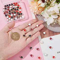 90Pcs 6 Styles Alloy Enamel Beads&nbsp;ENAM-AR0001-93