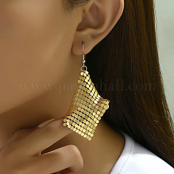 Fashionable Geometric Alloy Rectangle Dangle Earrings&nbsp;LS-HF4602