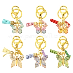 Acrylic & Alloy Enamel Keychain&nbsp;KEYC-FS00026-02
