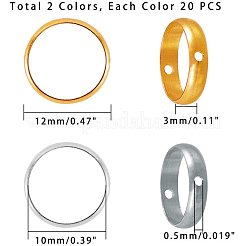 Brass Bead Frames&nbsp;KK-PH0035-56