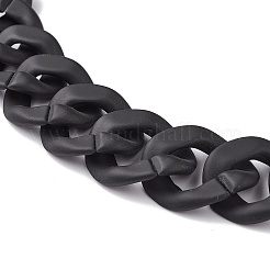 Handmade Acrylic Curb Chain&nbsp;AJEW-JB01036