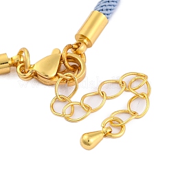 Nylon Cords Bracelet Makings Fit for Connector Charms&nbsp;AJEW-P116-02G-28