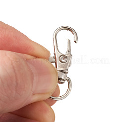 Alloy Swivel Lobster Claw Clasps&nbsp;PALLOY-CD0001-04