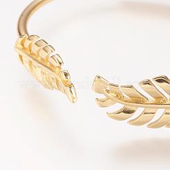 Brass Cuff Bangle&nbsp;BJEW-P168-A14