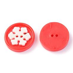Resin Buttons Christmas Theme&nbsp;BUTT-CJC0001-01B