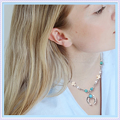 30Pcs 15 Styles Synthetic Turquoise Pendants&nbsp;FIND-BM0001-30