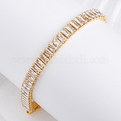 Cubic Zirconia Classic Tennis Bracelet&nbsp;ZIRC-S067-073H-NF