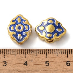 Rack Plating Brass Enamel Beads&nbsp;KK-P276-37G