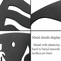 Iron Wall Hanging Decorative&nbsp;HJEW-WH0013-065
