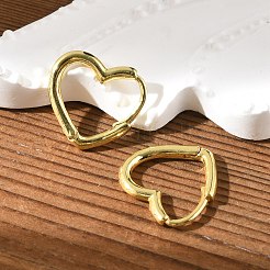 Brass Huggie Hoop Earrings&nbsp;EJEW-C502-09G