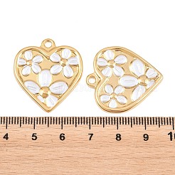 304 Stainless Steel Enamel Pendants&nbsp;STAS-G398-18G-01