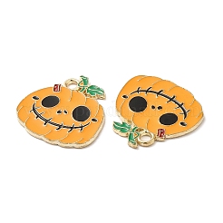 Halloween Theme Alloy Enamel Pendants&nbsp;ENAM-F147-01C