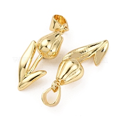 Brass Pendants&nbsp;KK-K408-35A-G