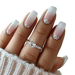 1 Bag ABS Plastic Full Cover Press On False Nails&nbsp;MRMJ-CP0001-58B